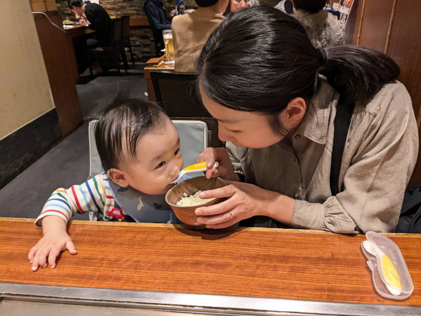 海外主張時の小林さん