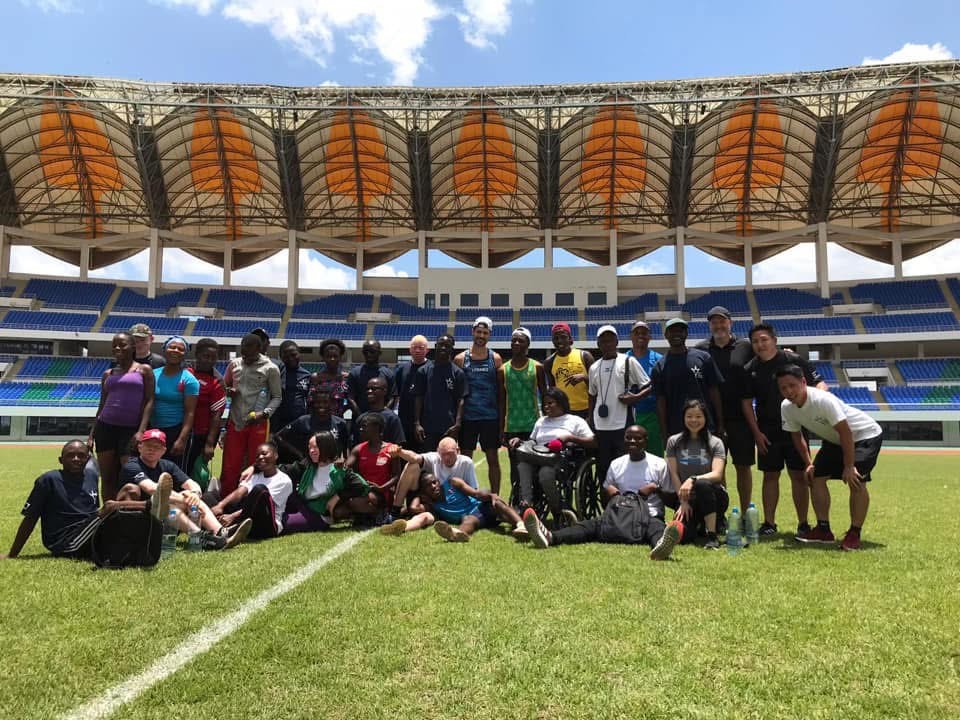 パラリンピック支援の様子